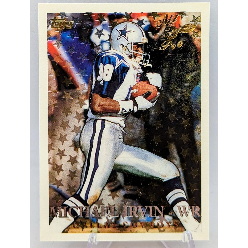 1995 Topps All-Pros Michael Irvin Dallas Cowboys Card #AP8